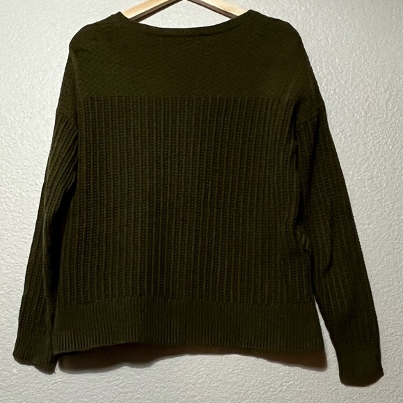 Madewell Texture Mix Crewneck Sweater Size M - Picture 5 of 9